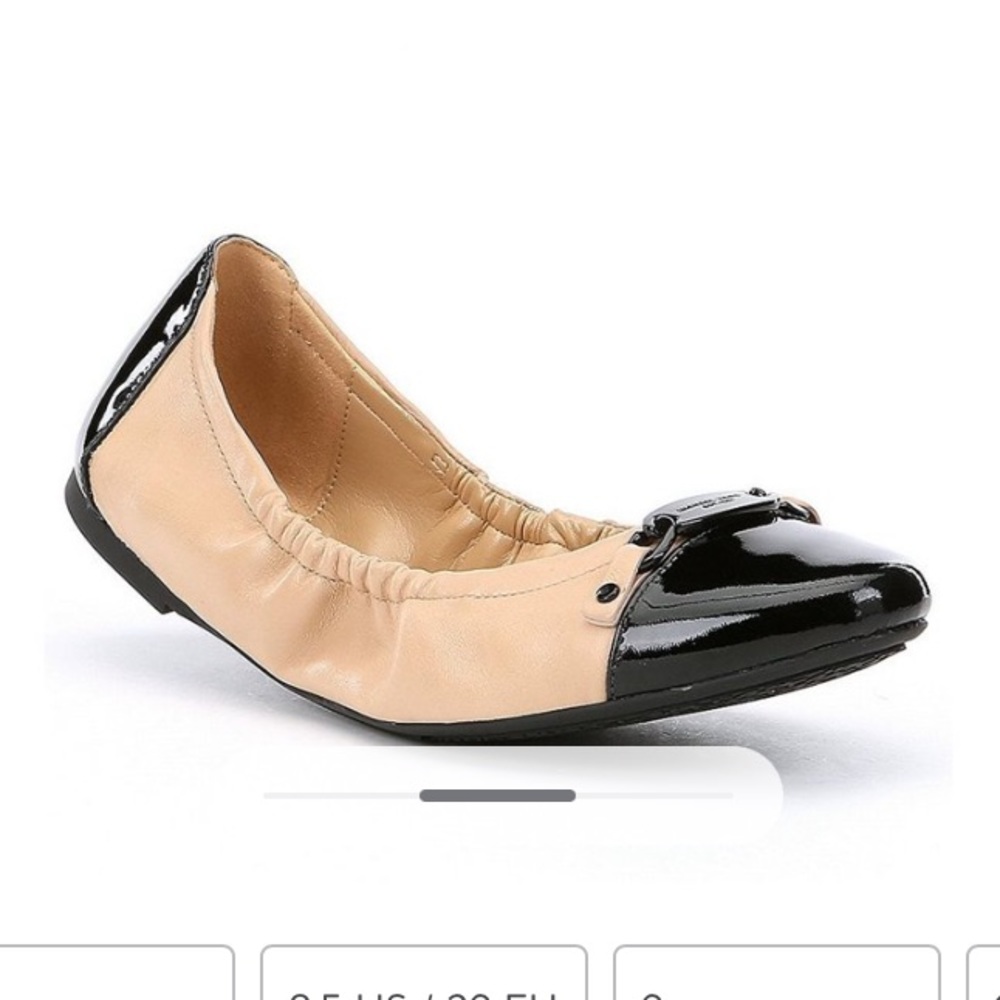 MICHAEL KORS Joyce Ballerina Flats Size 8.5